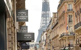 Hotel Elysées Union à Paris Exterior photo